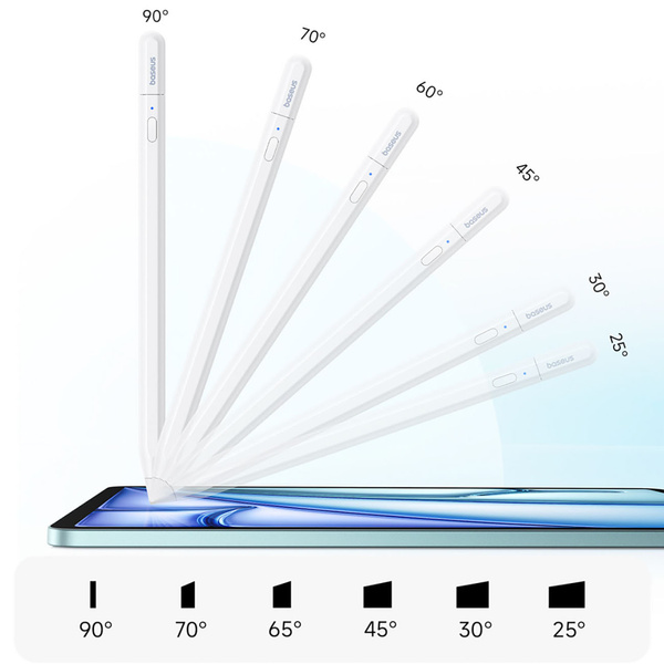 Baseus Smooth Writing PS3 Air Bluetooth-Aktivstift für iPad – Weiß