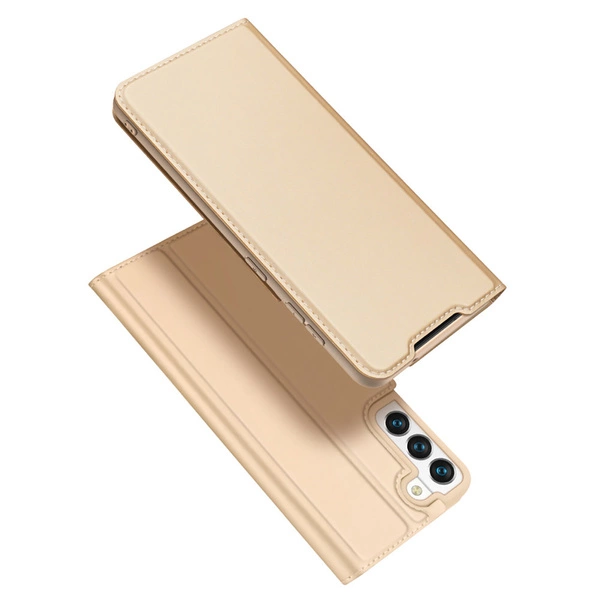 Dux Ducis Skin Pro booktype case schutzhülle aufklappbare hülle für Samsung Galaxy S22 golden