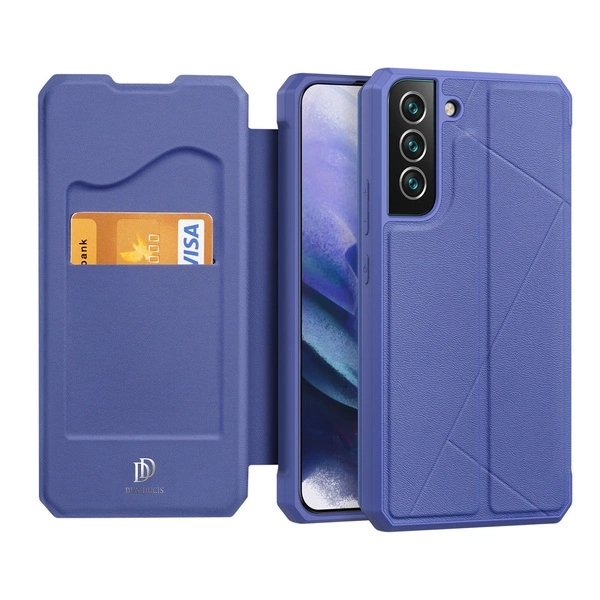 DUX DUCIS Skin X booktype case schutzhülle aufklappbare hülle für Samsung Galaxy S22+ (S22 Plus) blau