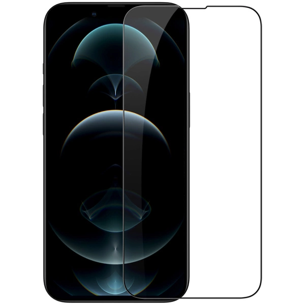 Nillkin CP+PRO verre trempé plein écran ultra fin avec cadre 0,2 mm 9H iPhone 13 mini noir