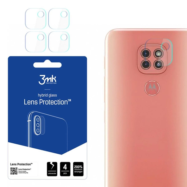 Szkło na aparat 3mk Lens Protection™ hybrydowe na Motorola Moto G9 / G9 Play