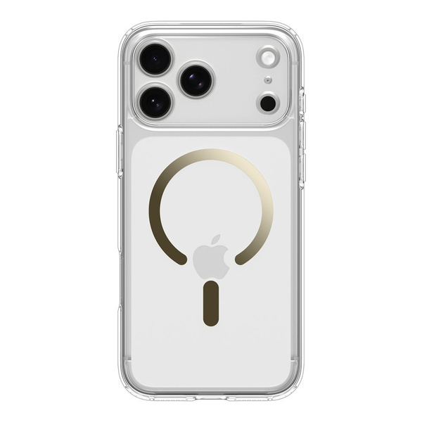 Spigen Ultra Hybrid MagSafe Case for iPhone 17 Pro Max - Transparent Gold