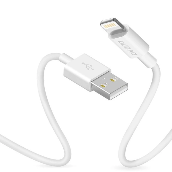 Câble Dudao USB / Lightning 3A 1m blanc (L1L blanc)
