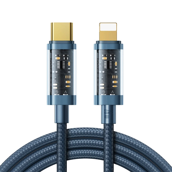 Câble Joyroom USB Type C - Lightning PD 20W 1,2m bleu (S-CL020A12-bleu)