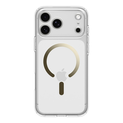 Spigen Ultra Hybrid MagSafe Case for iPhone 17 Pro Max - Transparent Gold