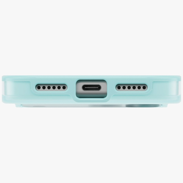 Etui UNIQ Clario Magclick Charging eco na iPhone 18 Pro Max / 17 Pro Max - miętowe
