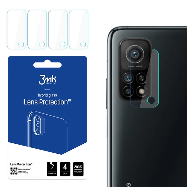 Szkło na aparat 3mk Lens Protection™ hybrydowe na Xiaomi Mi 10T / Mi 10T Pro 5G
